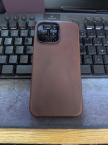 nomad horween leather case iPhone 15 pro max