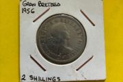 1956 UK Two Shilling