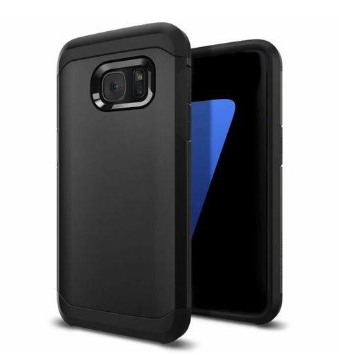 Hybrid Armour Case Samsung Galaxy S6 S7 EDGE S8 S9 S10 Plus Note 8 9 Back Cover