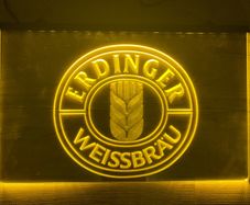 Erdinger neon light