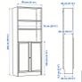Ikea Bookcase with Doors (Billy/Oxberg) Image 3