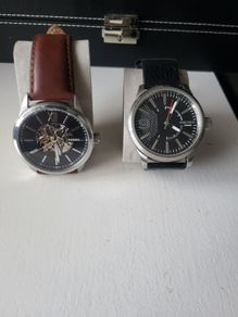 Fossil automatic and Diesel watch bundle