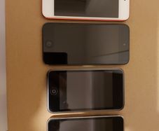4 Apple Ipods for parts or repair, 2 Activation Locked (Ipod Touch 5 32GB) and 2 not powering on (Ipod 1 & 2)