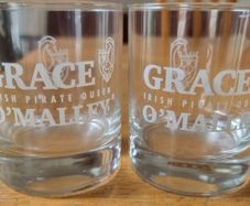 Grace O'Malley whiskey glass set