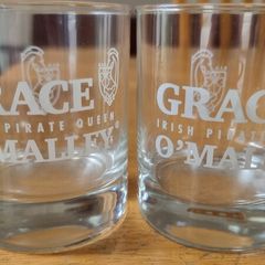 Grace O'Malley whiskey glass set