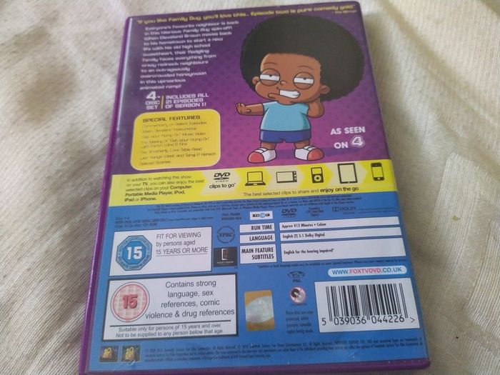 Cleveland Show Complete Season 1 Dvd Boxset