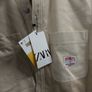 Zara x Peanuts Mens Cream Denim Jacket Limited Edition Style Image 9