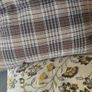 Vintage  ikea discontinued ALVINE LOV Pair of Embroidered large feather cushions. Hardly used. Image 3