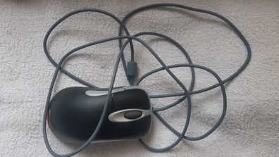 Microsoft Intellimouse Wheel USB Mouse Optical Black USB and PS/2 Retro Vintage Gaming