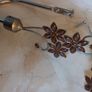 Metal Silver Embellished Curtain Tie Backs. Image 2