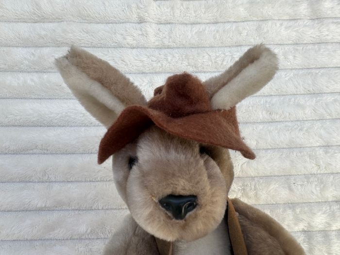 Grab a Jumbuck approx. 12 Kangaroo with Joey plush Used Please see photos