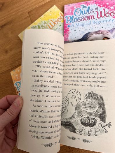 The Owls of Blossom Wood books x 4