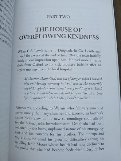 C.S. Lewis and the Wee County, Louth interest