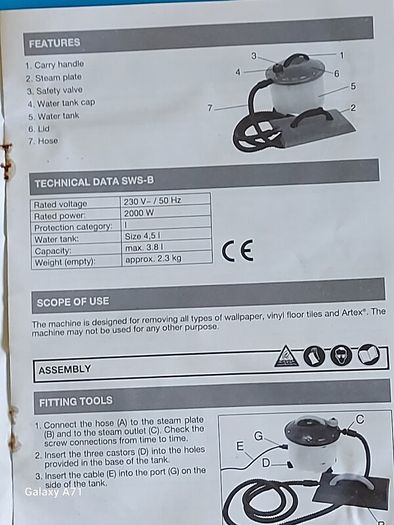 Power Craft Wallpaper Stripper in excellent condition