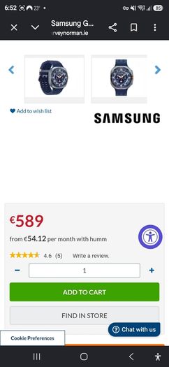 Samsung watch ultra blue