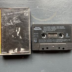 cassette Paco De Lucia  Solo Quiera Caminar