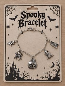 Spooky Halloween charm bracelet