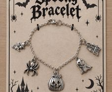 Spooky Halloween charm bracelet