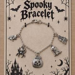 Spooky Halloween charm bracelet