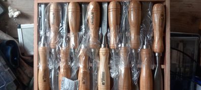 box of new chisels