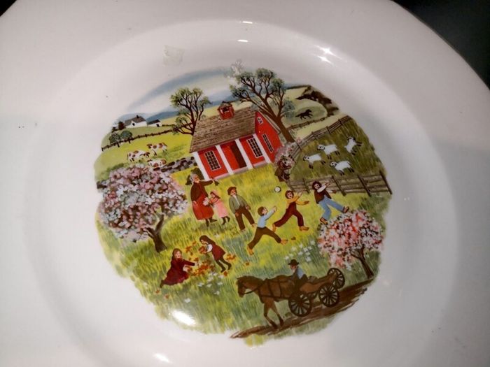 Pair of rare Royal Tara large plates