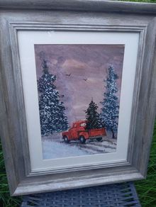 Watercolour painting