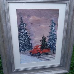 Watercolour painting