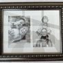 Brand new antique pearl style photo frame 38x31cm Image 2