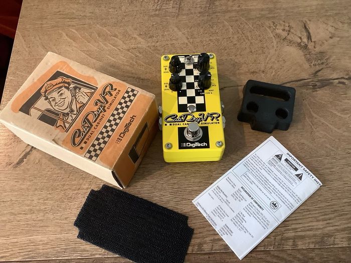 DigiTech CabDryVR Dual Cabinet Simulator pedal box
