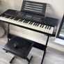 keyboard, stand, stool, headphones Image 6