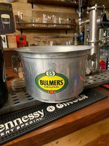 Two pub ice buckets