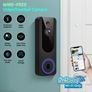Smart Video Doorbell Dual Camera, 1296P Wireless Indoor/Outdoor Surveillance Cam, Live View, Included Doorbell Receiver, AI Human Detection, 2-Way Audio, Night Vision, 2.4G Wifi, Cloud Storage Image 6