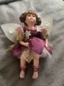 Porcelain Fairy Doll (Sitting)