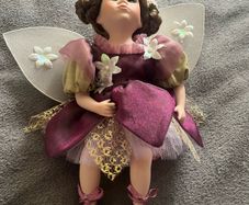 Porcelain Fairy Doll (Sitting)
