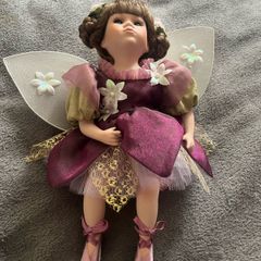Porcelain Fairy Doll (Sitting)