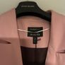 River Island Pink double breasted blazer Image 4
