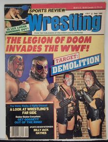 Sports Review Wrestling Magazine September 1990 WWF WCW WWE