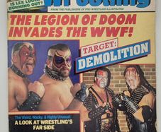 Sports Review Wrestling Magazine September 1990 WWF WCW WWE