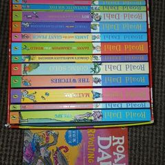 Roald Dahl soft back set of 15 books.