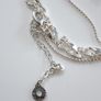 Pilgrim vintage necklace and matching earrings Image 5