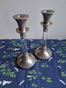 Pair modern Candle Sticks