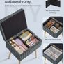 Dressing table stool with storage Image 4