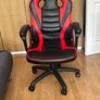 monitor, speakers and gaming chair set Image 3