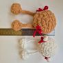 Handmade crochet plushie couple Image 5