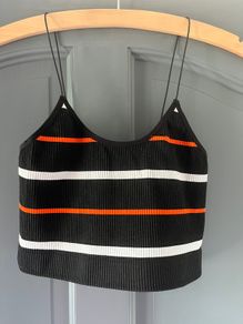 PENNEYS ladies crop spaghetti top size 6/8