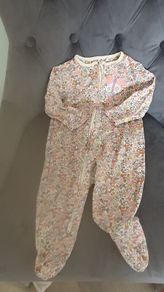 baby girl sleepsuit