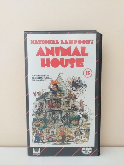 National Lampoon's Animal House CIC Video 1979 Certificate 15