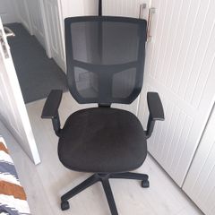 high quality black adjustable office chair