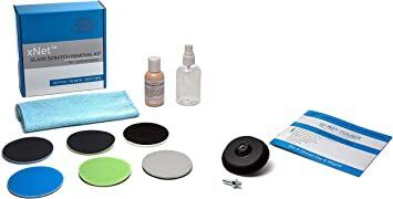 GLASS POLISH 28003 DIY Glass Scratch Repair Kit, Glass Scratch Remover, Removes Scratches, Water deposits, Scuffs/Suitable for Any Type of Glass