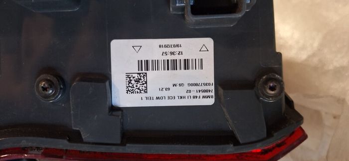bmw x1 rear lamp